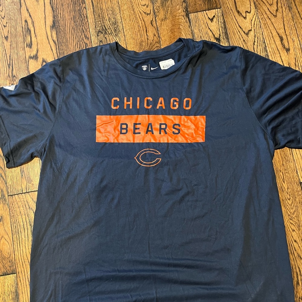 Nike Chicago bears nfl team mens t-shirt